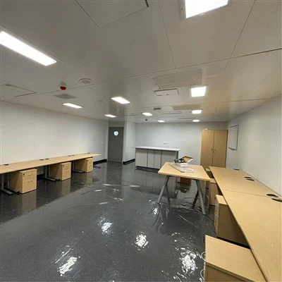 Edelstahl-Aktenschrank